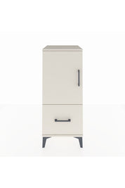 Hyperion Komodin 2 Raflı Tek Çekmeceli Tek Kapaklı 44x44x106 Aytaşı-Aytaşı