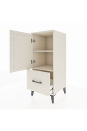 Hyperion Komodin 2 Raflı Tek Çekmeceli Tek Kapaklı 44x44x106 Aytaşı-Aytaşı