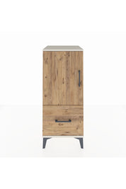 Hyperion Komodin 2 Raflı Tek Çekmeceli Tek Kapaklı 44x44x106 Aytaşı-Çam