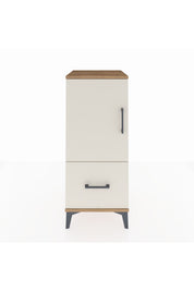 Hyperion Komodin 2 Raflı Tek Çekmeceli Tek Kapaklı 44x44x106 Çam-Aytaşı