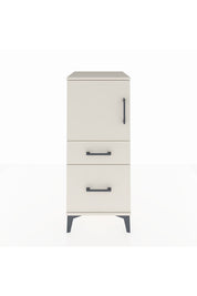 Hyperion Komodin 2 Raflı 2 Çekmeceli Tek Kapaklı 44x44x106 Aytaşı-Aytaşı