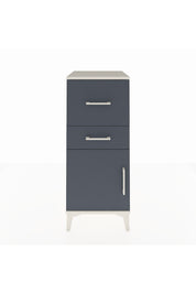 Hyperion Komodin 2 Çekmeceli Tek Kapaklı 44x44x106 Aytaşı-Antrasit