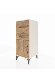 Hyperion Komodin 2 Çekmeceli Tek Kapaklı 44x44x106 Aytaşı-Çam