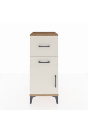 Hyperion Komodin 2 Çekmeceli Tek Kapaklı 44x44x106 Çam-Aytaşı