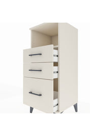 Hyperion Komodin Tek Raflı 3 Çekmeceli 44x44x106 Aytaşı-Aytaşı