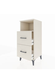 Hyperion Komodin Tek Raflı 2 Çekmeceli 44x44x106 Aytaşı-Aytaşı