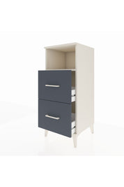 Hyperion Komodin Tek Raflı 2 Çekmeceli 44x44x106 Aytaşı-Antrasit