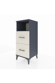 Hyperion Komodin Tek Raflı 2 Çekmeceli 44x44x106 Antrasit-Aytaşı