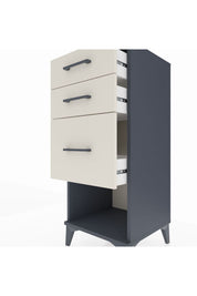 Hyperion Komodin 3 Çekmeceli 44x44x106 Antrasit-Aytaşı