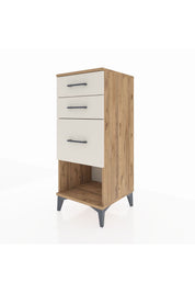Hyperion Komodin 3 Çekmeceli 44x44x106 Çam-Aytaşı
