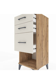 Hyperion Komodin 3 Çekmeceli 44x44x106 Çam-Aytaşı
