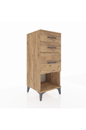 Hyperion Komodin 3 Çekmeceli 44x44x106 Çam-Çam