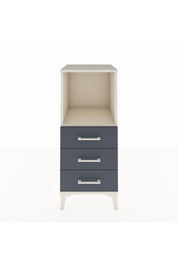 Hyperion Komodin Tek Raflı 3 Çekmeceli 44x44x106 Aytaşı-Antrasit