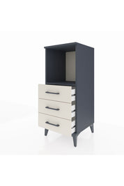 Hyperion Komodin Tek Raflı 3 Çekmeceli 44x44x106 Antrasit-Aytaşı