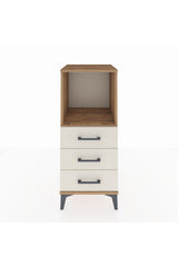Hyperion Komodin Tek Raflı 3 Çekmeceli 44x44x106