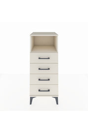 Hyperion Komodin Tek Raflı 4 Çekmeceli 44x44x106 Aytaşı-Aytaşı