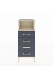 Hyperion Komodin Tek Raflı 4 Çekmeceli 44x44x106 Aytaşı-Antrasit