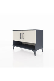 Hyperion Şifonyer 2 Raflı 2 Kapaklı 88x44x64 Antrasit-Aytaşı