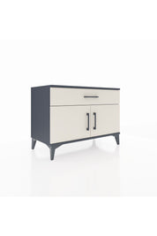 Hyperion Şifonyer Tek Raflı Tek Çekmeceli 2 Kapaklı 88x44x64 Antrasit-Aytaşı