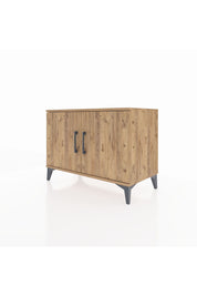 Hyperion Şifonyer 2 Raflı 2 Kapaklı 88x44x64 Çam-Çam