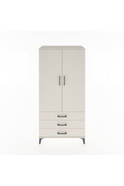 Hyperion Dolap 2 Raflı 3 Çekmeceli 2 Kapaklı 88x44x182 Aytaşı-Aytaşı