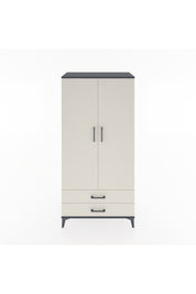 Hyperion Dolap 4 Raflı 2 Çekmeceli 2 Kapaklı 88x44x182 - S57M007V4B