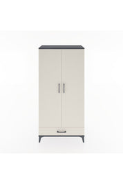 Hyperion Dolap 4 Raflı Tek Çekmeceli 2 Kapaklı 88x44x182 - S57M008V4B