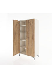 Hyperion Dolap 4 Raflı 2 Kapaklı 88x44x182 - S57M009V3B