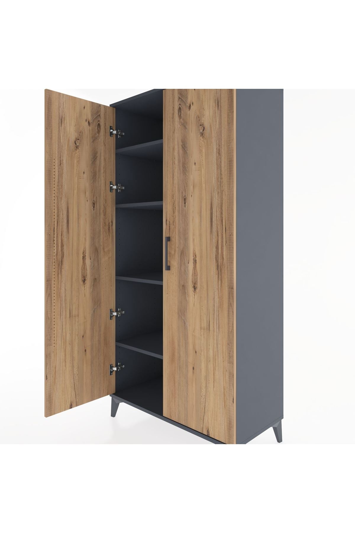Hyperion Dolap 4 Raflı 2 Kapaklı 88x44x182 - S57M009V6B