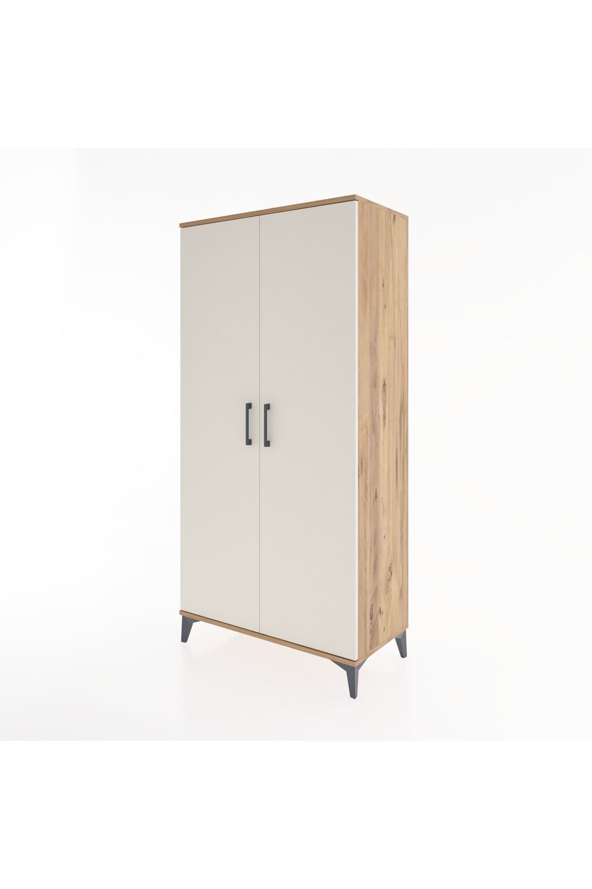 Hyperion Dolap 4 Raflı 2 Kapaklı 88x44x182 - S57M009V7B