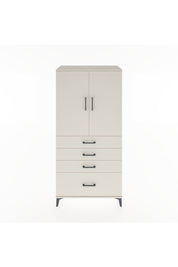 Hyperion Dolap 2 Raflı 4 Çekmeceli 2 Kapaklı 88x44x182 Aytaşı-Aytaşı