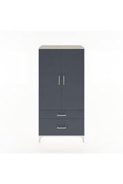 Hyperion Dolap 4 Raflı 2 Çekmeceli 2 Kapaklı 88x44x182 - S57M015V2B