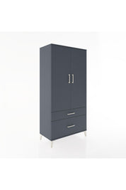 Hyperion Dolap 4 Raflı 2 Çekmeceli 2 Kapaklı 88x44x182 - S57M015V5B