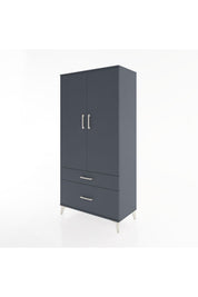 Hyperion Dolap 4 Raflı 2 Çekmeceli 2 Kapaklı 88x44x182 - S57M015V5B