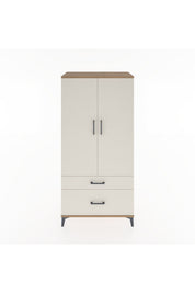 Hyperion Dolap 4 Raflı 2 Çekmeceli 2 Kapaklı 88x44x182 - S57M015V7B