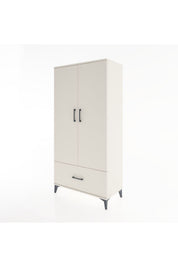 Hyperion Dolap 4 Raflı Tek Çekmeceli 2 Kapaklı 88x44x182 - S57M016V1B