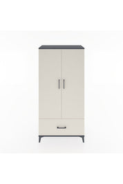 Hyperion Dolap 4 Raflı Tek Çekmeceli 2 Kapaklı 88x44x182 - S57M016V4B