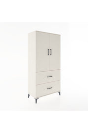 Hyperion Dolap 3 Raflı 2 Çekmeceli 2 Kapaklı 88x44x182 Aytaşı-Aytaşı