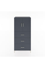 Hyperion Dolap 2 Raflı 3 Çekmeceli 2 Kapaklı 88x44x182