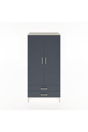 Hyperion Dolap Tek Raflı 2 Çekmeceli Tek Askılı 88x44x182 - S57M029V2B