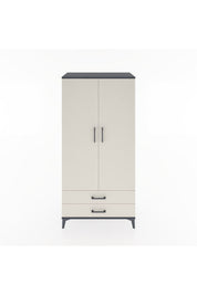 Hyperion Dolap Tek Raflı 2 Çekmeceli Tek Askılı 88x44x182 - S57M029V4B