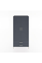 Hyperion Dolap Tek Raflı 2 Çekmeceli Tek Askılı 88x44x182 - S57M029V5B
