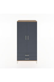 Hyperion Dolap Tek Raflı 2 Çekmeceli Tek Askılı 88x44x182 - S57M029V8B