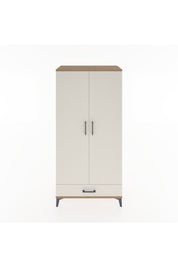 Hyperion Dolap 2 Raflı Tek Çekmeceli Tek Askılı 88x44x182 Çam-Aytaşı