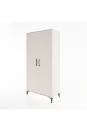Hyperion Dolap 2 Raflı 2 Kapaklı Tek Askılı 88x44x182 Aytaşı-Aytaşı
