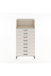 Hyperion Dolap Tek Raflı 8 Çekmeceli 88x44x182 - S57M032V1B