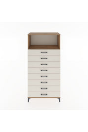 Hyperion Dolap Tek Raflı 8 Çekmeceli 88x44x182 - S57M032V7B