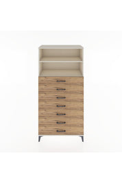 Hyperion Dolap 2 Raflı 7 Çekmeceli 88x44x182 Aytaşı-Çam