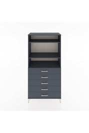 Hyperion Dolap 3 Raflı 5 Çekmeceli 88x44x182 - S57M035V5B