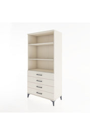 Hyperion Dolap 3 Raflı 4 Çekmeceli 88x44x182 - S57M036V1B